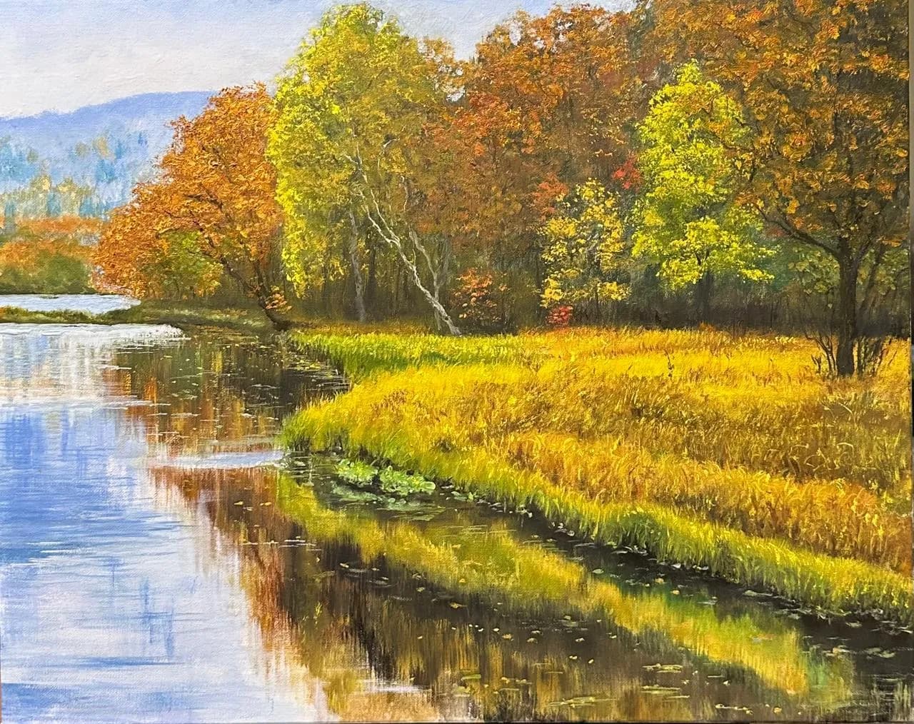 Картина «Золотой берег», Jung Sen Tek